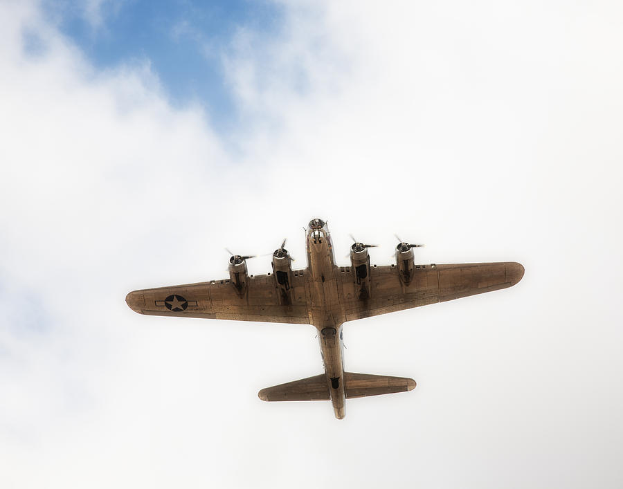 B-17 Flyover Photograph