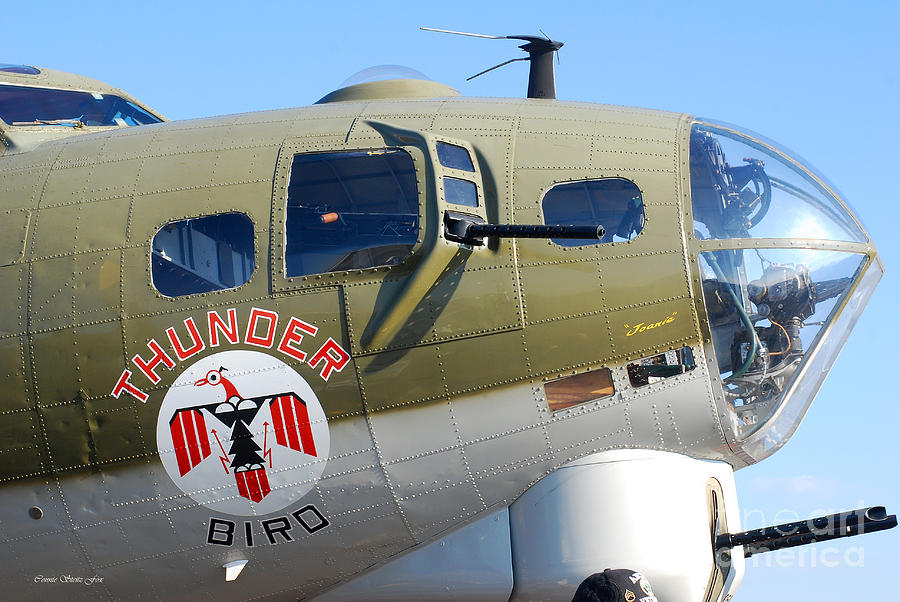 B-17G Flying Fortress Thunderbird Photograph by Connie Fox