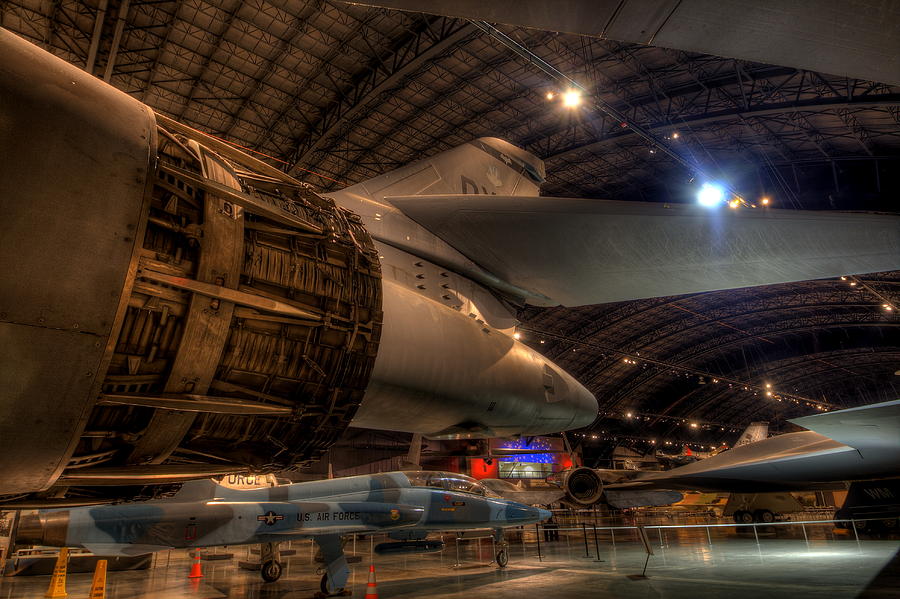 B-1B Engine One Photograph by David Dufresne