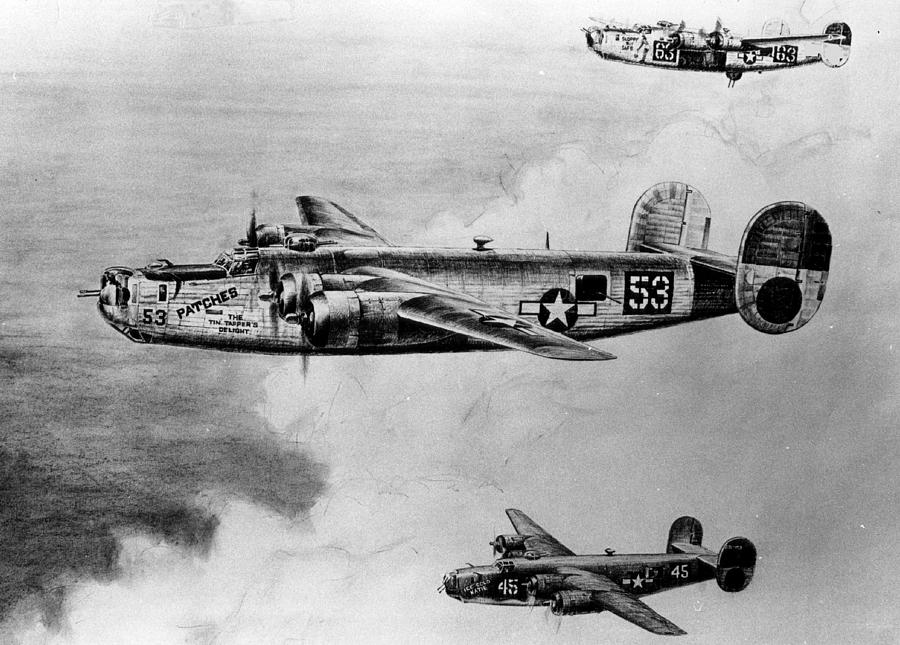 B-24 Bomber Photograph by Retro Images Archive