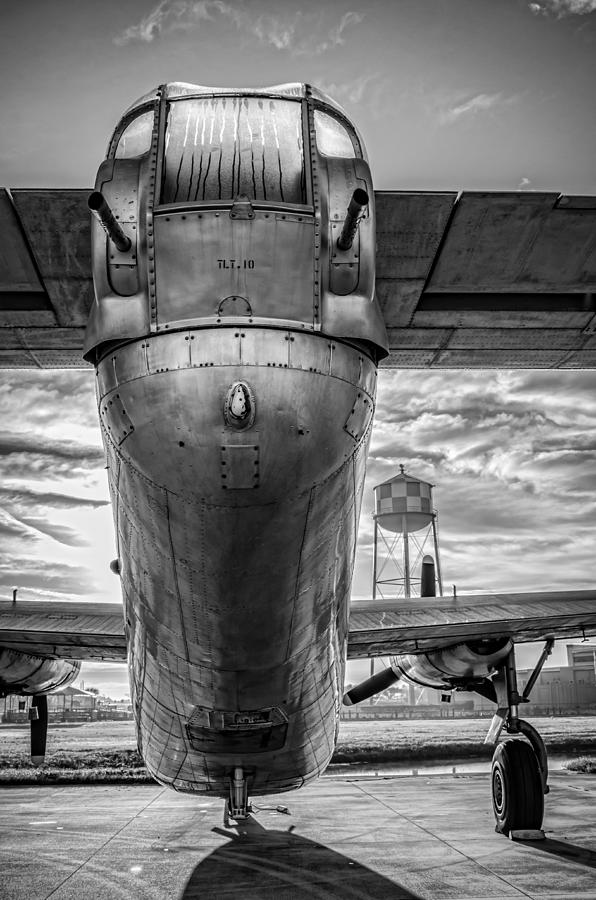B-24 Tail Photograph by David Hart