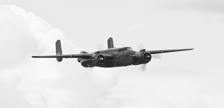 B-25 Mitchell Bomber Photograph by Maj Seda