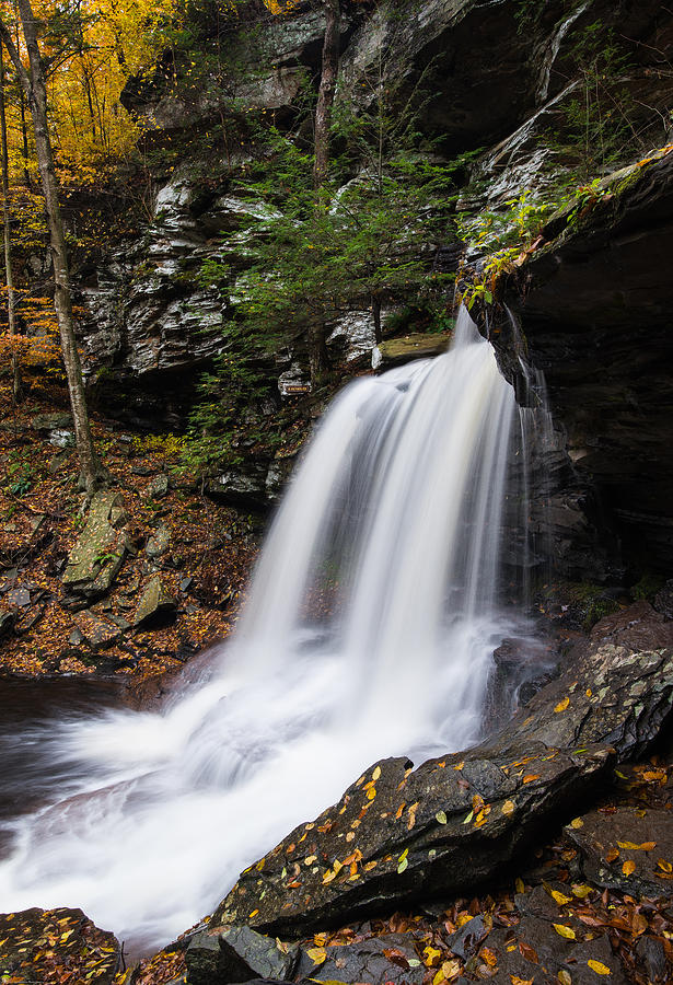 B. Reynolds Waterfall Photograph by Dennis Kowalewski