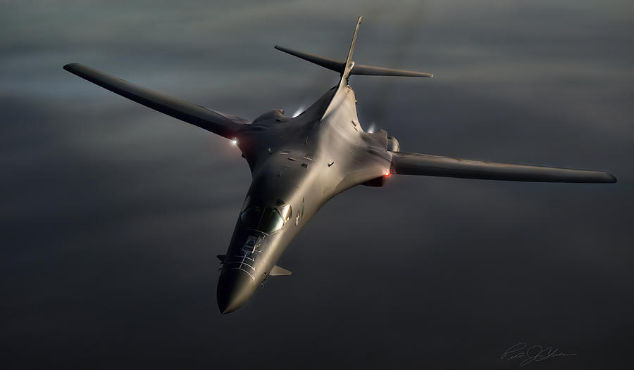 B1-B Lancer Digital Art by Peter Chilelli - Fine Art America