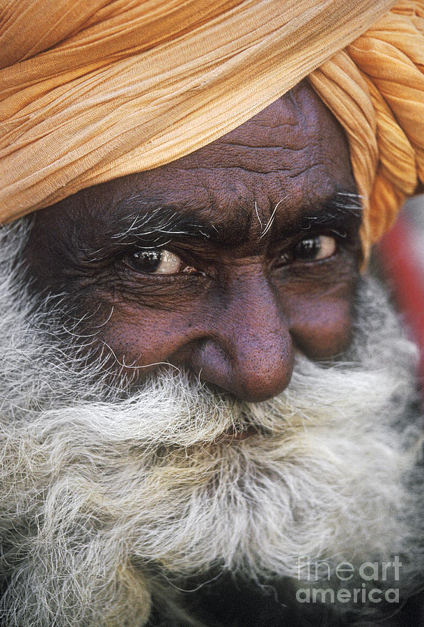 Baba-ji - Pushkar India Photograph by Craig Lovell