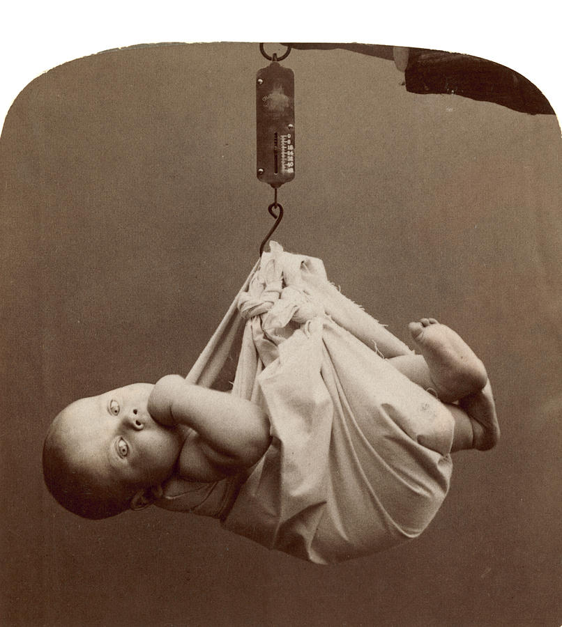 Baby, 1901 Photograph by Granger