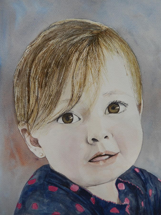 Baby A Painting by Betty-Anne McDonald