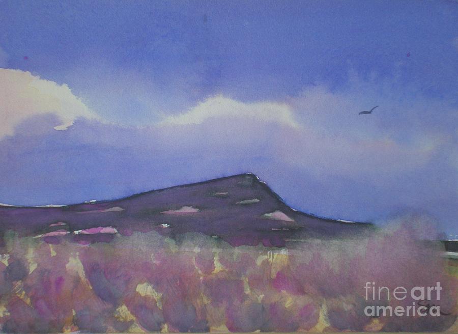 Baby Black Butte Painting by Suzanne McKay