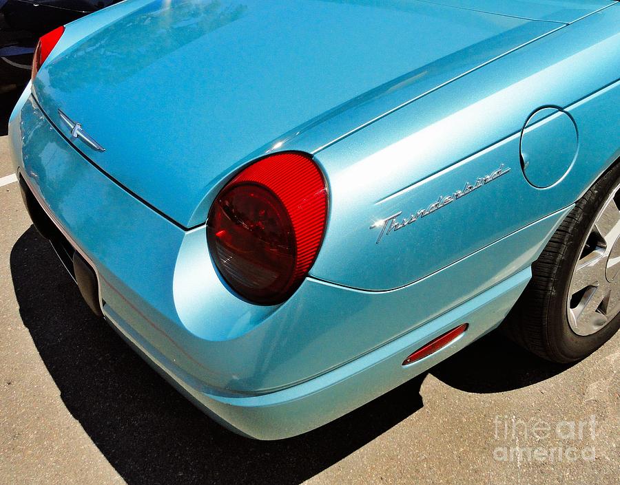 Baby Blue Thunderbird Photograph by Janette Boyd