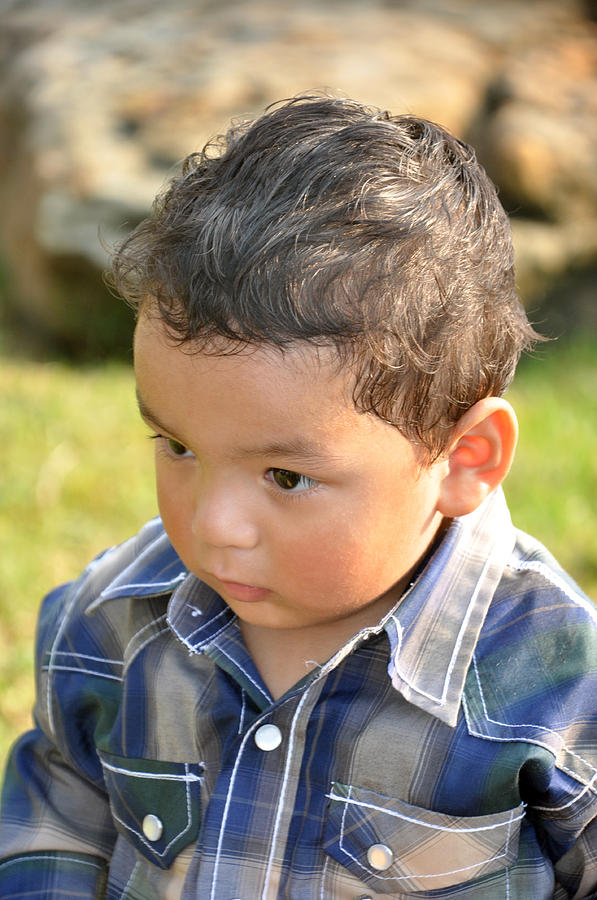 Baby Boy Photograph by Teresa Blanton