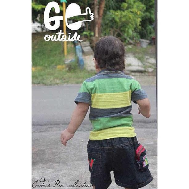 Boy Photograph - #baby #boy #walk #out #cute #instagood by Inas Shakira