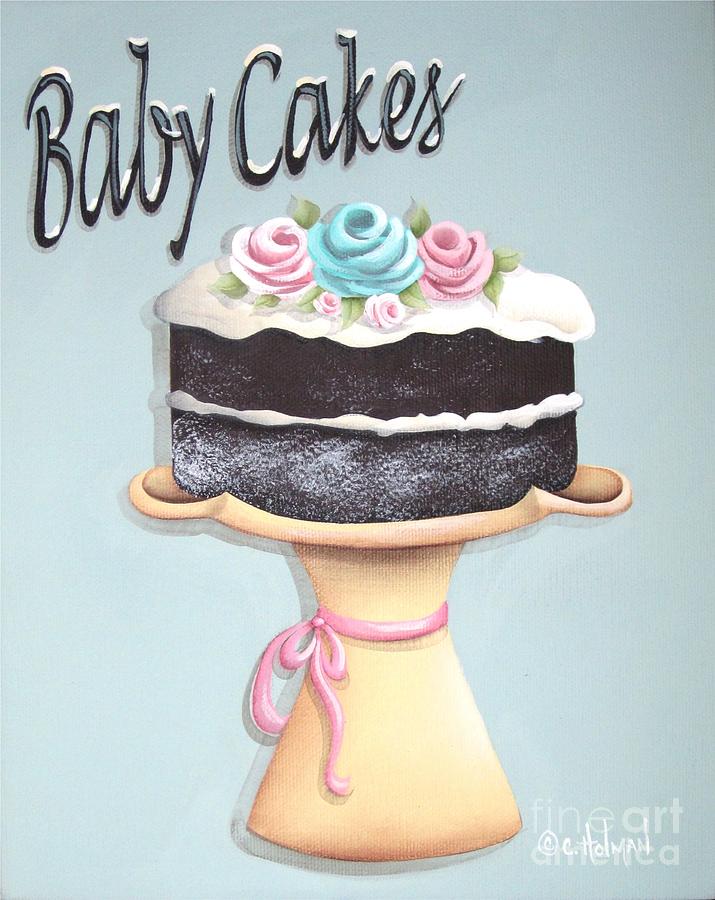 Cake Painting - Baby Cakes by Catherine Holman