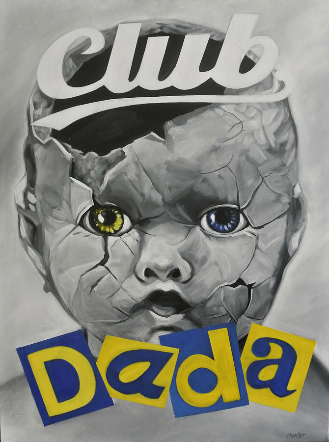 Baby Dada Painting by Steve Hunter