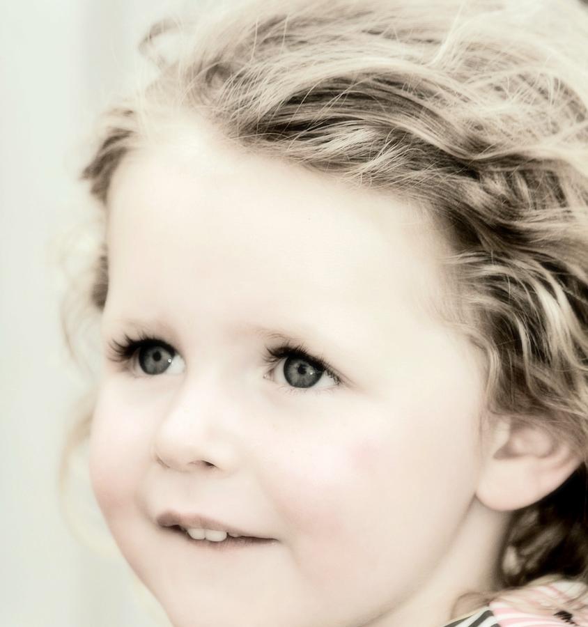 Portrait Photograph - Baby Doll by Debbie Howden