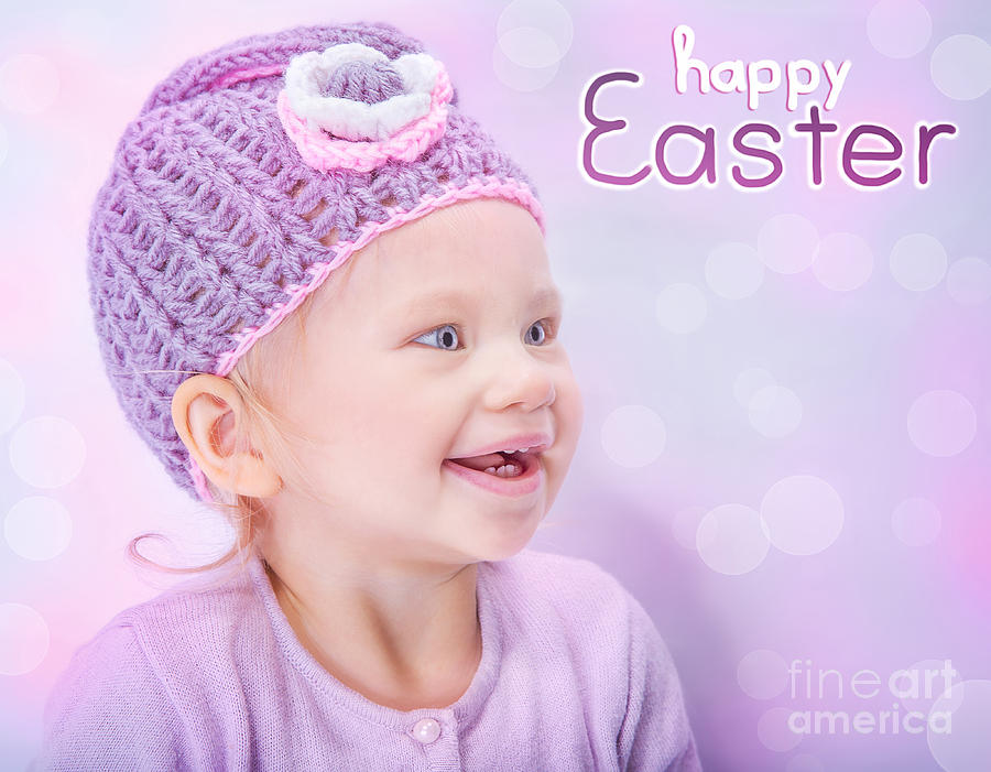 Baby Easter bunny Photograph by Anna Om