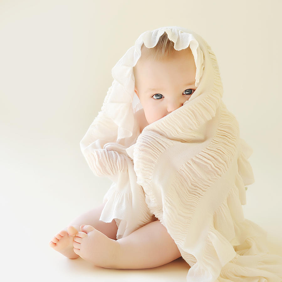Baby girl Photograph by Marie Vanderweide-Murray