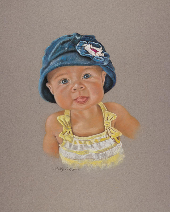 Baby K Drawing by Shelly Crippen - Pixels