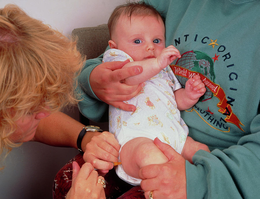 baby-receiving-dpt-vaccination-in-leg-photograph-by-simon-fraser