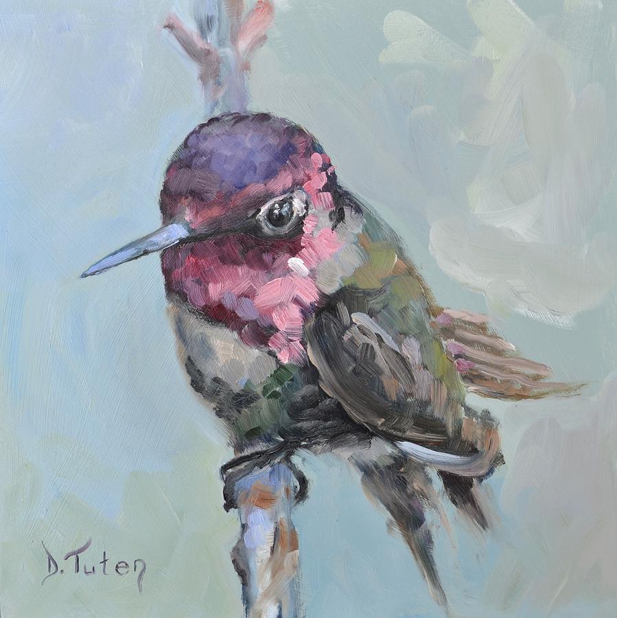 Baby Ruby Painting by Donna Tuten