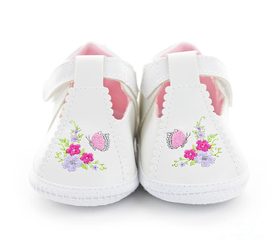 Baby shoes Photograph by Elena Elisseeva