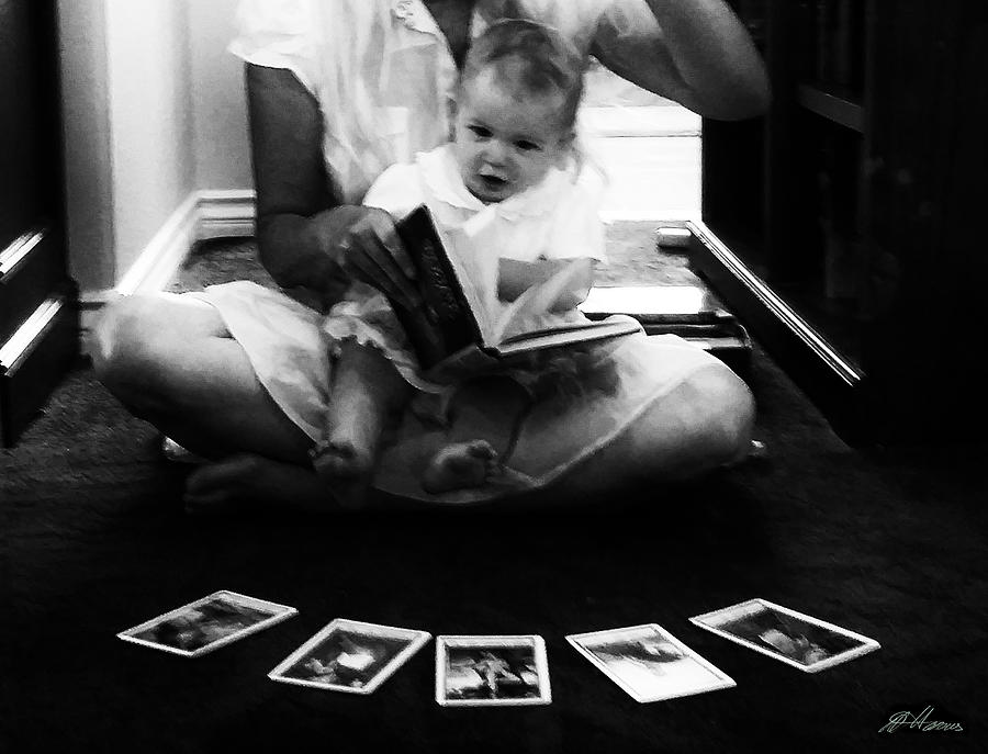 Baby Tarot Reader Photograph by Diana Haronis