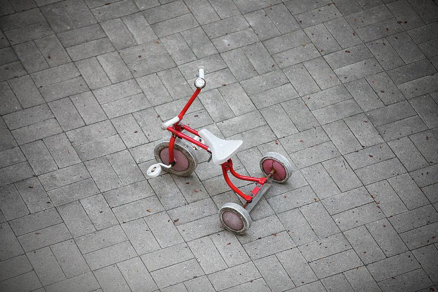 Baby Tricycle Photograph by Mura