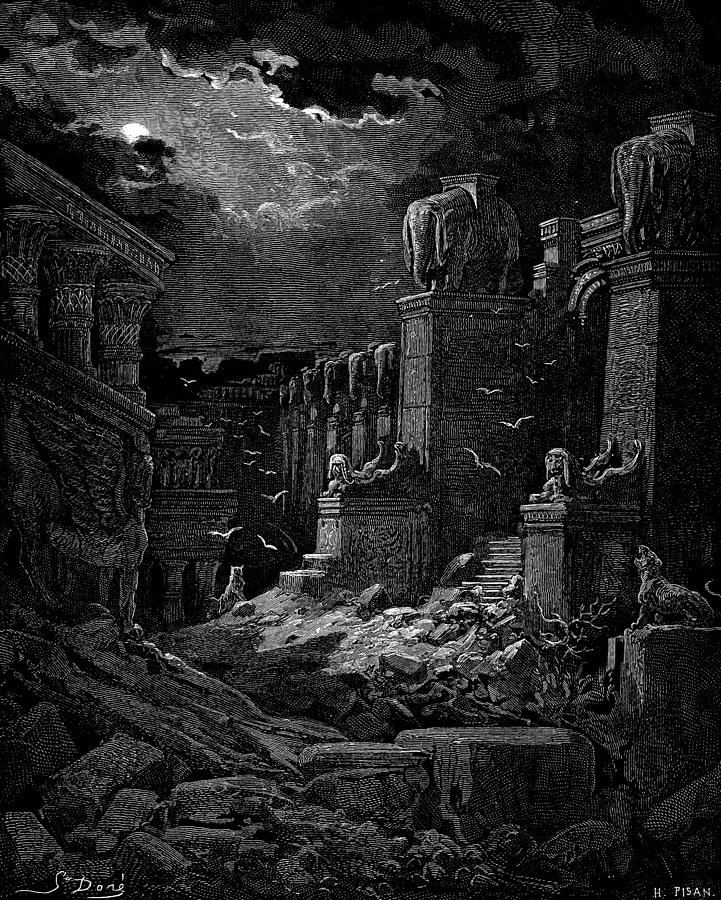 Babylon Fallen Painting by Celestial Images