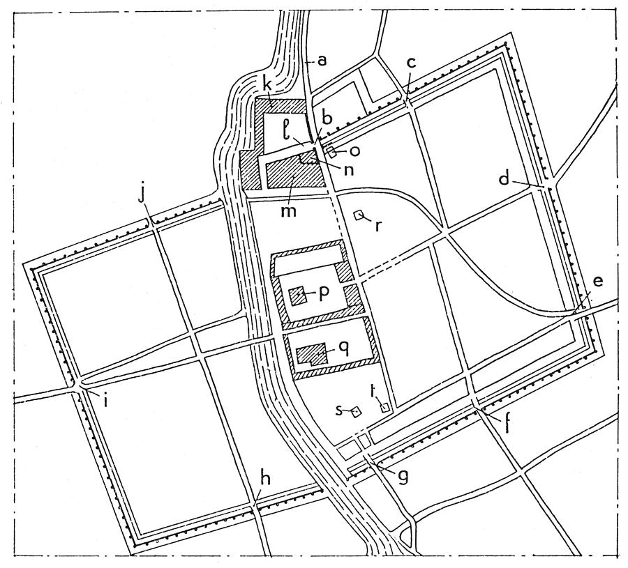 Babylonia: Plan Of Babylon by Granger