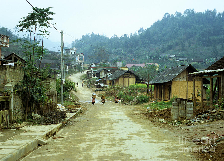 Bac Ha Town Photograph by Rick Piper Photography