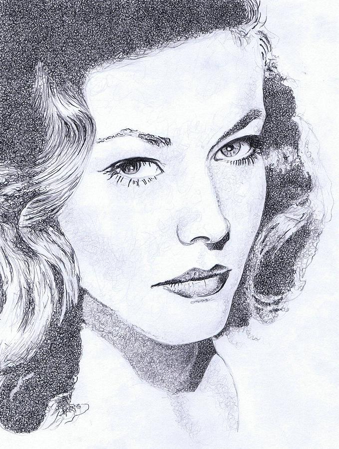 Bacall Drawing by Paul Smutylo - Fine Art America