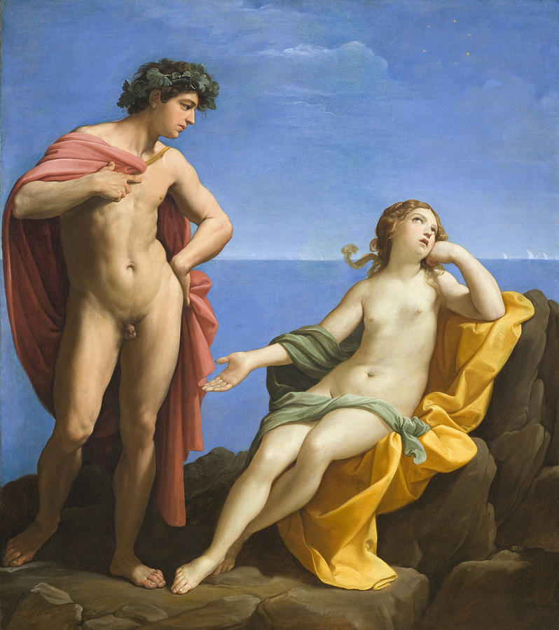 Bacchus and Ariadne Painting by Guido Reni