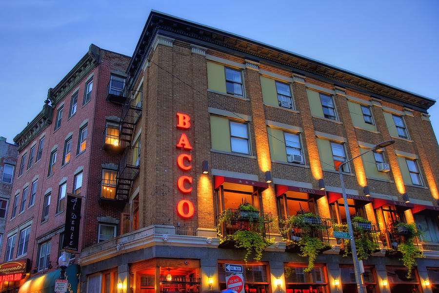 Bacco Restaurant - Boston Photograph by Joann Vitali