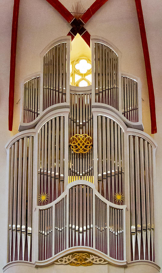 Bach organ Leipzig Photograph by Jenny Setchell
