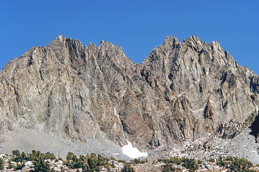 M-M6498-Back of Palisades from Dusy Basin Photograph by Ed  Cooper Photography