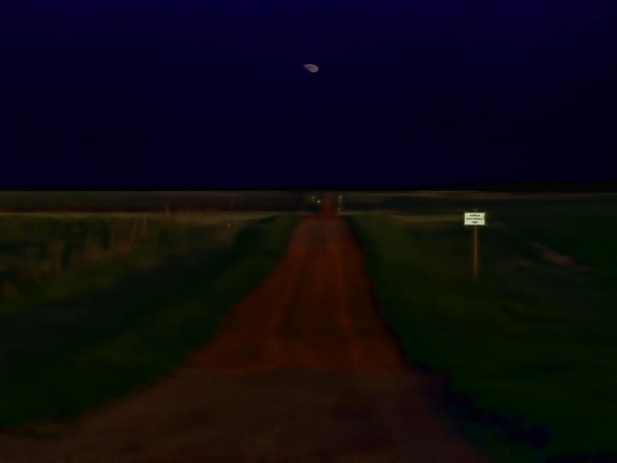 Back Roads North Dakota Digital Art by Cathy Anderson