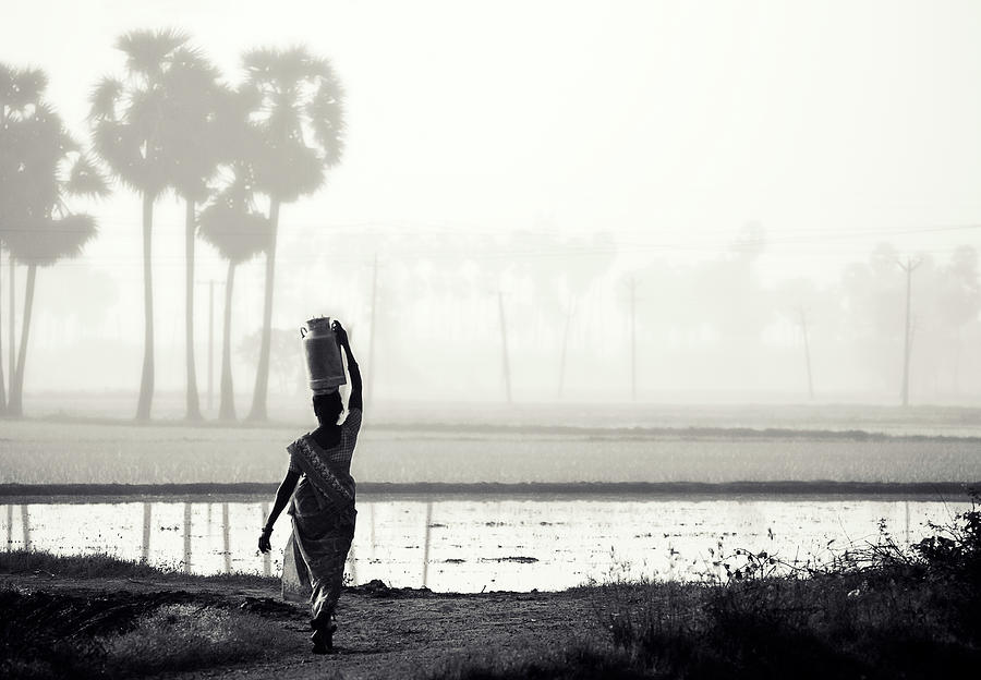 Back To Our Villages Photograph by Rakesh Jv Photography
