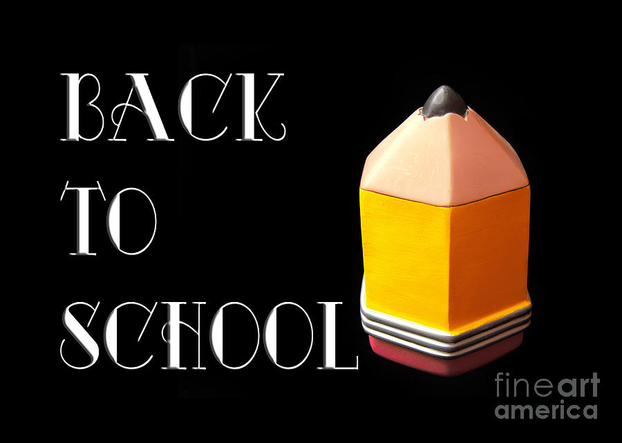 Back To School Photograph by Andee Design