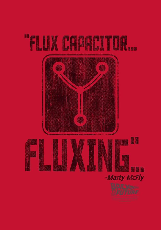 Back To The Future Digital Art - Back To The Future - Fluxing by Brand A