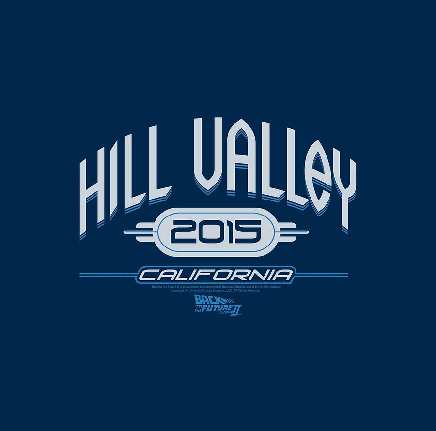 Science Fiction Digital Art - Back To The Future II - Hill Valley 2015 by Brand A