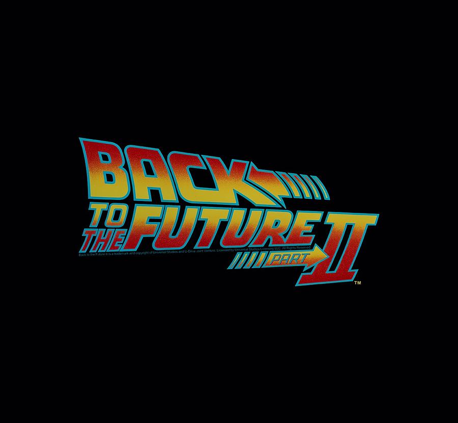 Back To The Future Ii Logo Digital Art By Brand A