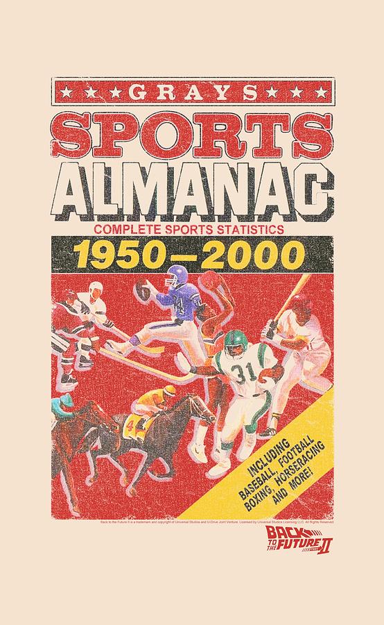 Science Fiction Digital Art - Back To The Future II - Sports Almanac by Brand A