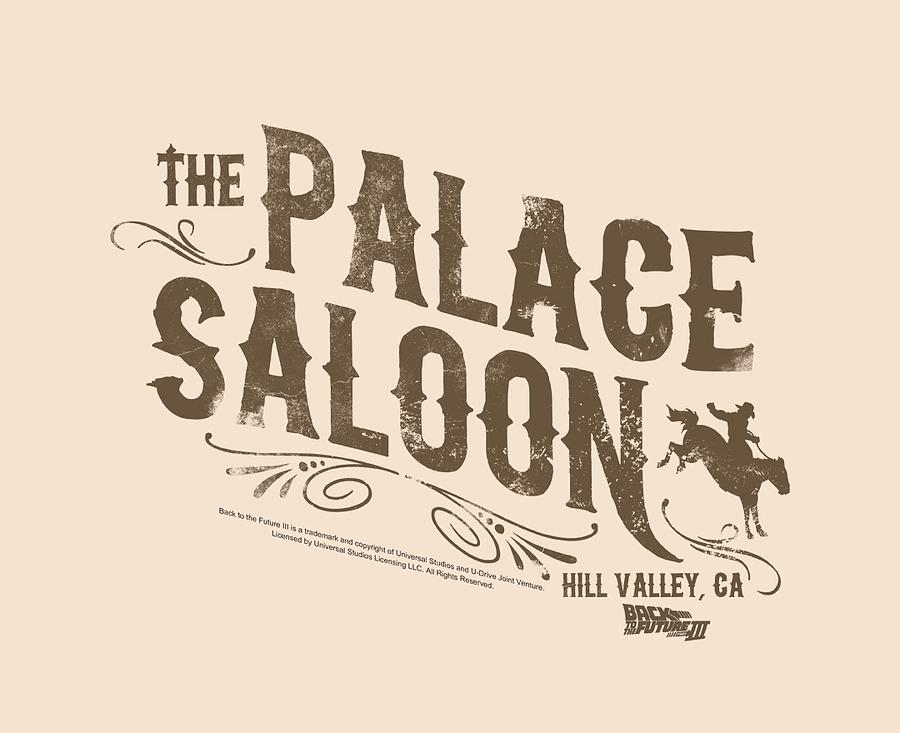 Science Fiction Digital Art - Back To The Future IIi - Palace Saloon by Brand A