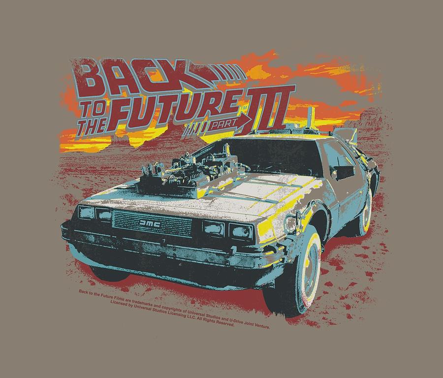 Science Fiction Digital Art - Back To The Future IIi - Wild West by Brand A