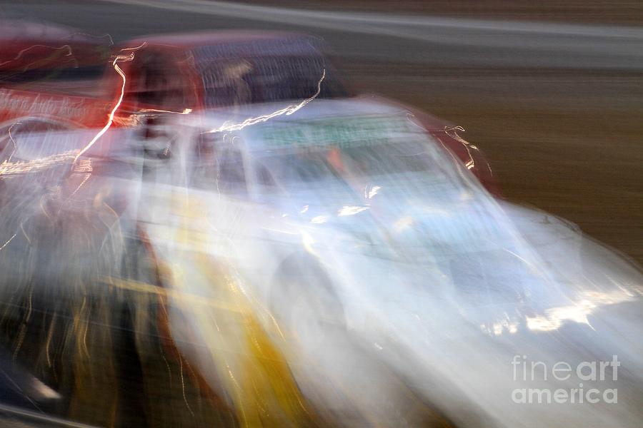 Abstract Photograph - Back to the Future by Rick Rauzi
