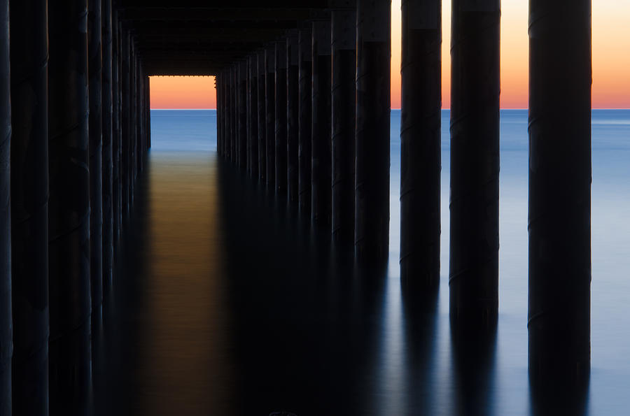 Back Under the Pier Photograph by Steve Myrick