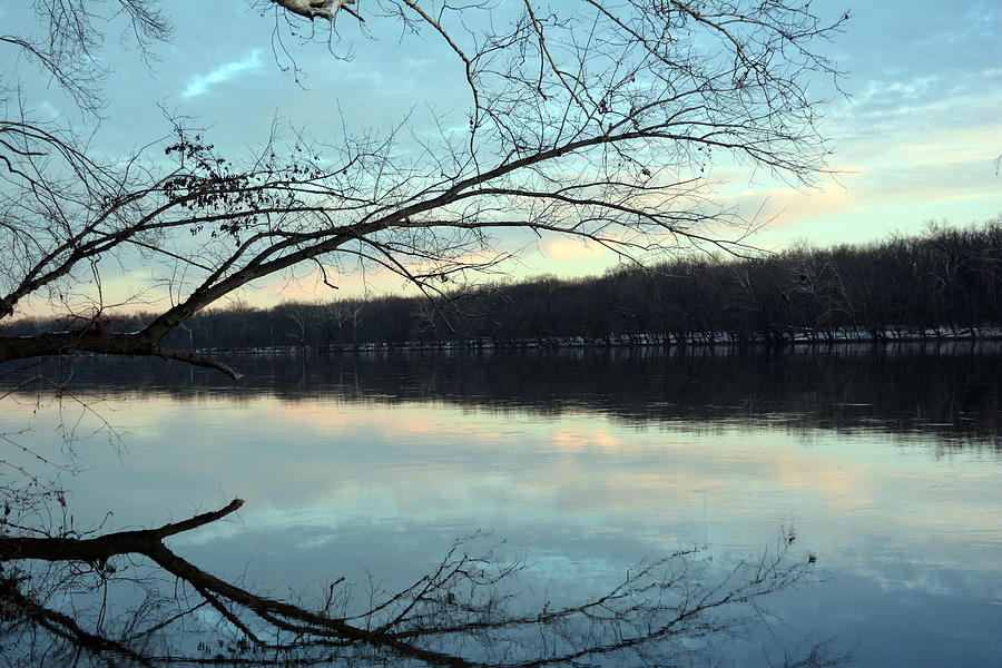 Backlit Skies On The Potomac River Photograph By Bill Helman - Fine Art 