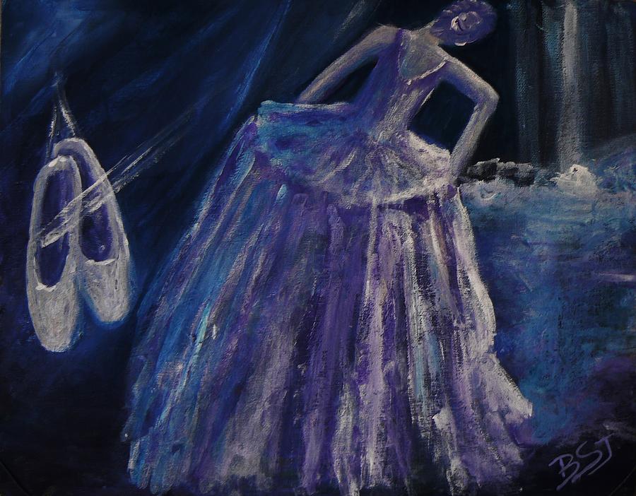 Dance Painting - Backstage by Barbara St Jean