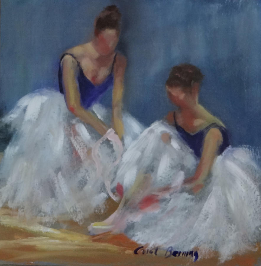 Backstage Painting by Carol Berning
