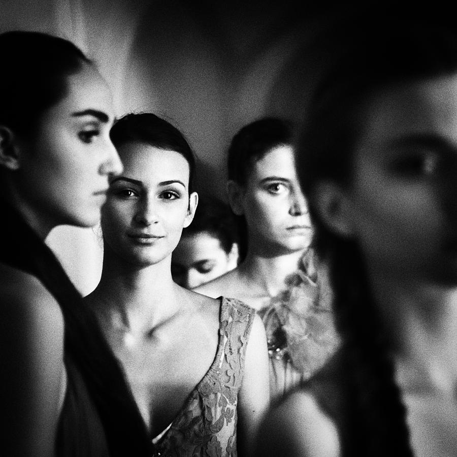 Girls Photograph - Backstage by Neil Buchan-Grant