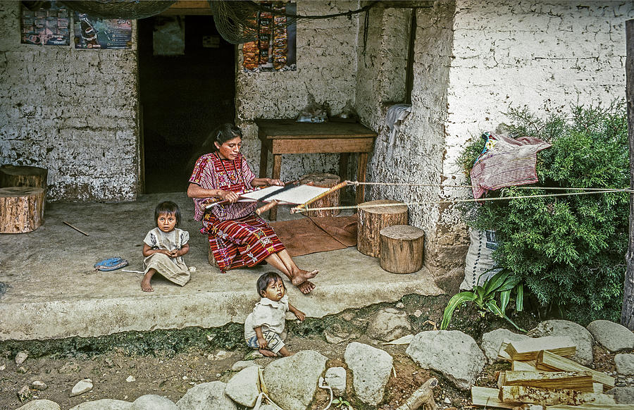 Mayan Photograph - Backstrap Loom 2 by Tina Manley